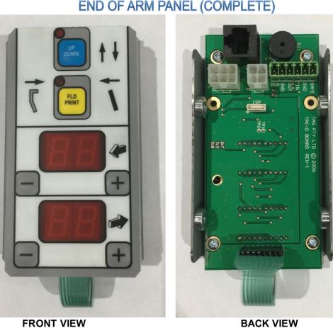 END ARM TOUCH PANEL RJ45 COMPLETE